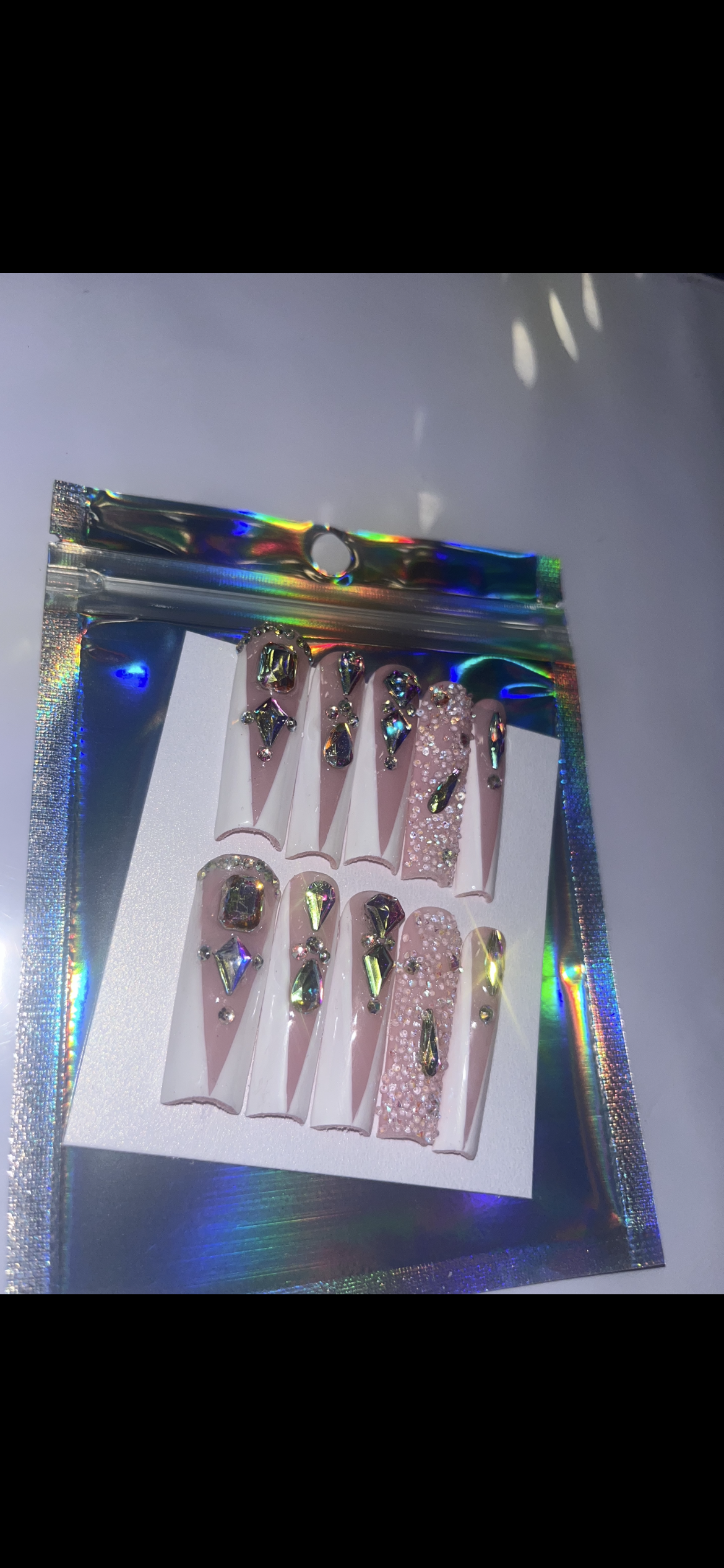 Bling’d Out V Cut