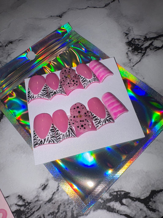 Zebra Pink Baddie